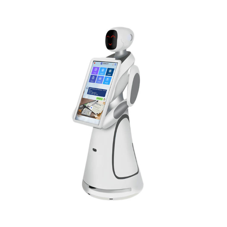 Interaktivni autonomni pozdravni robot