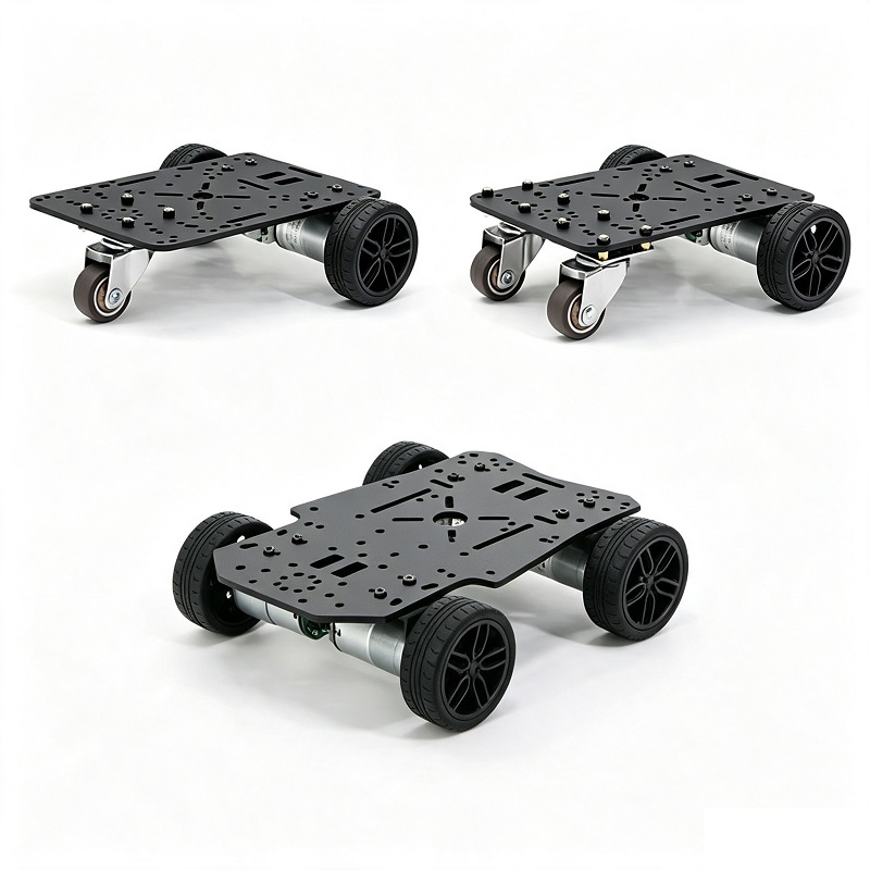 Šasija mini robota s električnim kotačima 4WD
