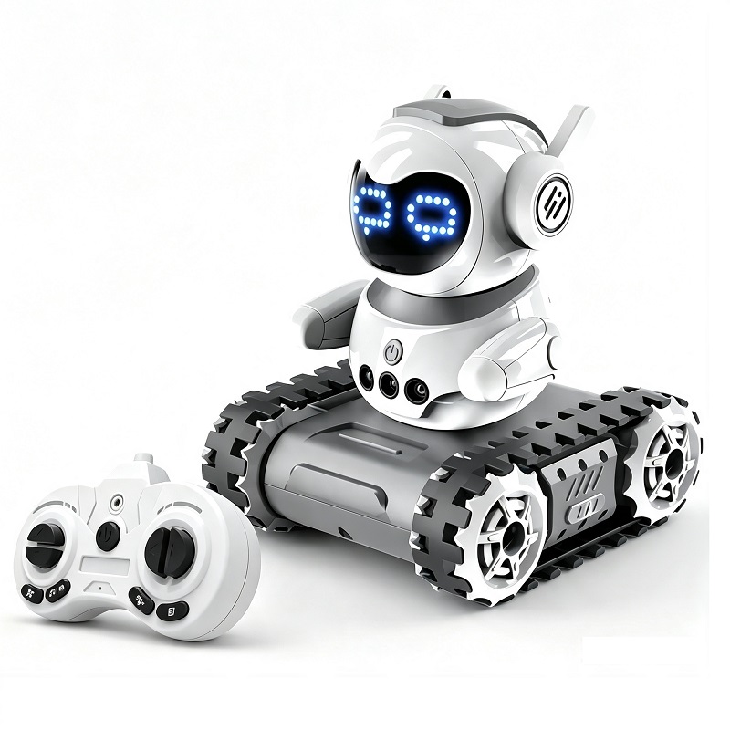 Inteligentni indukcijski robot s daljinskim upravljanjem praćen